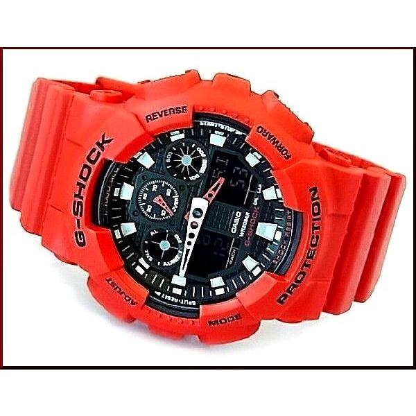 G-SHOCK CASIO カシオ Gショック アナデジ メンズ腕時計 レッド