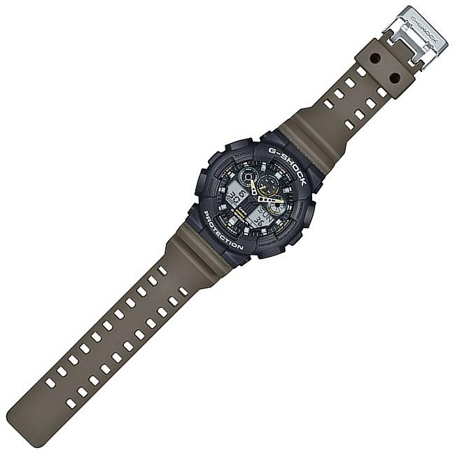 カシオ Gショック 海外モデル アナデジタイプ GA-100TU-1A3 新品 Amazon.com: Casio G-Shock Utilitarian Black & Olive Green