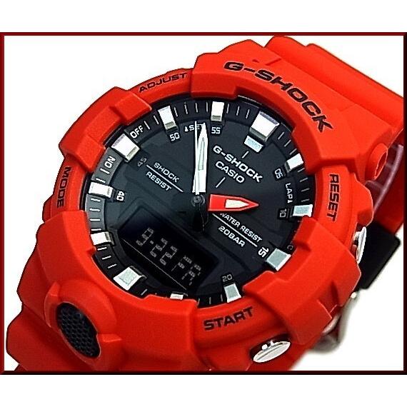 m*a様 【送料込】G-SHOCK GA-800-4ADR レッド腕時計 並行輸 楽天
