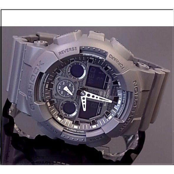 CASIO G-SHOCK カシオ Gショック アナデジ メンズ腕時計 ブラック GA-100-1A1 海外モデル