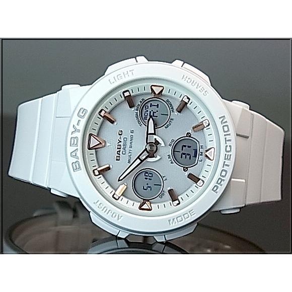 CASIO G-SHOCK Baby-G カシオ Gショック ベビーG ソーラー電波腕時計 ペアウォッチ ラバーベルト ブラック/ホワイト 国内正規品 GAW-100B-1AJF/BGA-2500-7AJFの画像