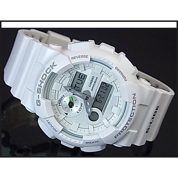 CASIO G-SHOCK カシオ Gショック G-LIDE アナデジ メンズ腕時計 ホワイト GAX-100A-7A 海外モデル
