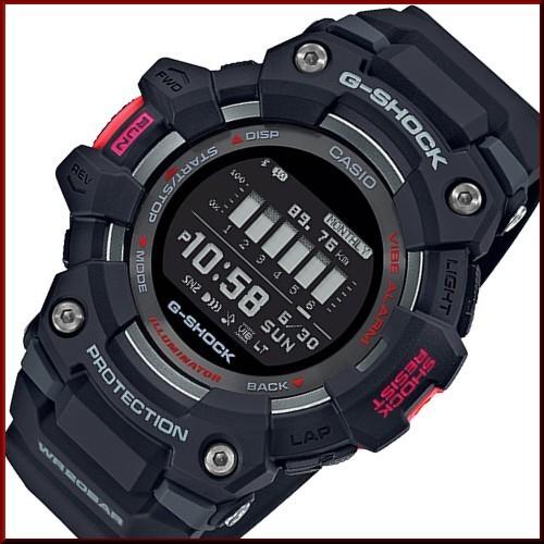 CASIO G-SHOCK カシオ Gショック ジー・スクワット モバイルリンクモデル メンズ腕時計 ブラック 海外モデル GBD-100-1｜bright-bright