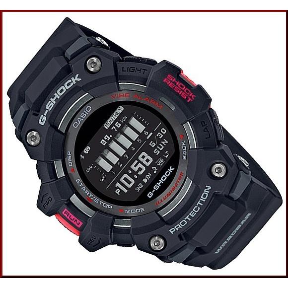 CASIO G-SHOCK カシオ Gショック ジー・スクワット モバイルリンクモデル メンズ腕時計 ブラック 海外モデル GBD-100-1｜bright-bright｜02