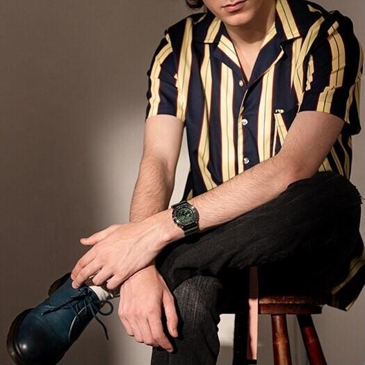 G-SHOCK CASIO カシオ Gショック メタルケースモデル アナデジ メンズ