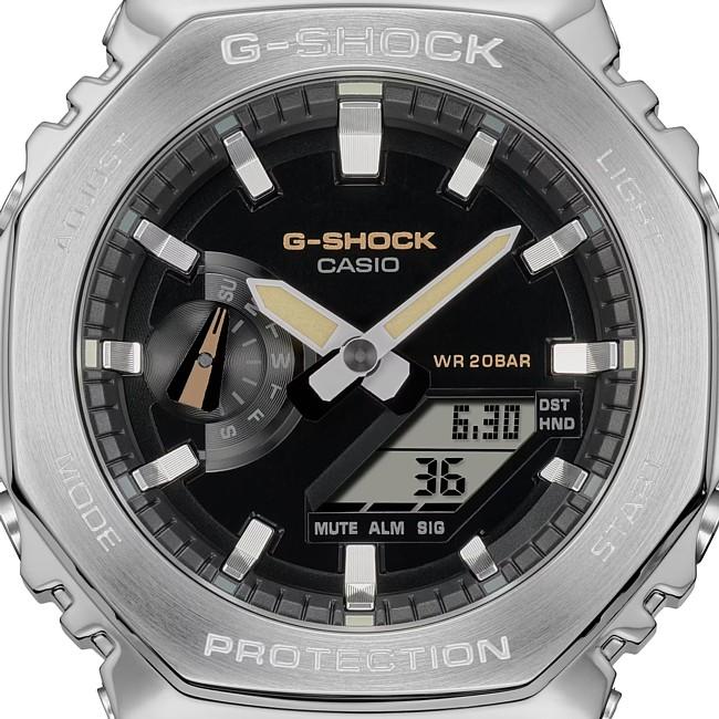 CASIO/G-SHOCK カシオ/Gショック メンズ腕時計 メタルケースモデル クロスバンド 海外モデル GM-2100C-5A｜bright-bright｜05