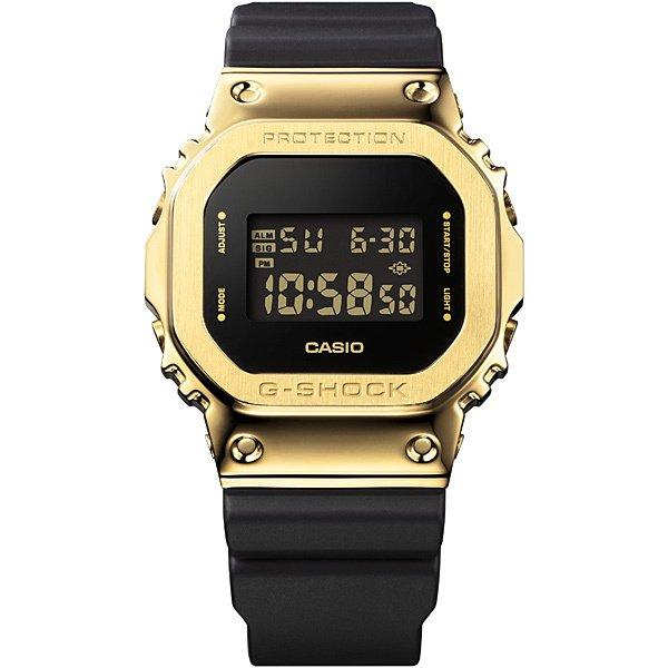 CASIO G-SHOCK カシオ Gショック メンズ腕時計 ベーシックメタルケースモデル ブラック/ゴールド 国内正規品 GM-5600G-9JF｜bright-bright｜09