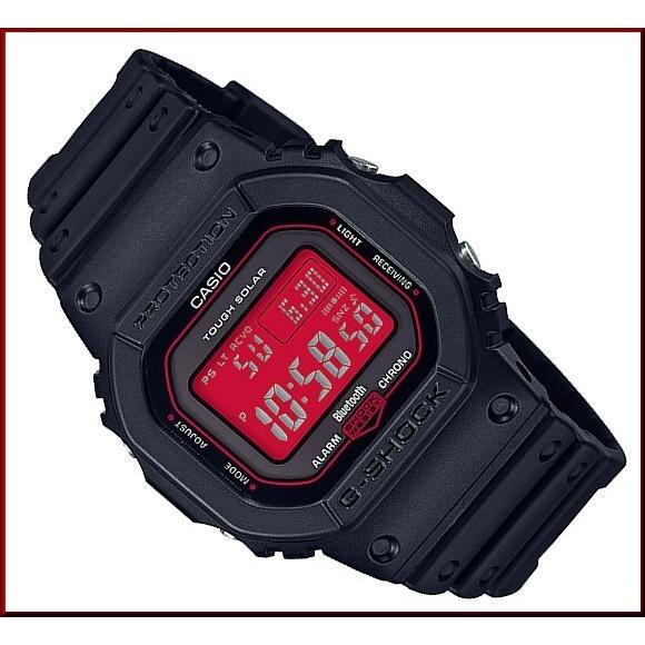 CASIO G-SHOCK Black & Red GW-B5600AR-1 Solar Radio Men's