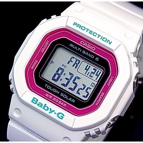 CASIO G-SHOCK Baby-G カシオ Gショック /ベビーG ペアウォッチ ソーラー電波腕時計 ブラック/ホワイト 国内正規品 GW-M5610R-1JF/BGD-5000-7CJF｜bright-bright｜06