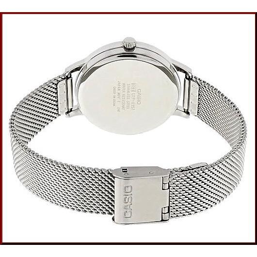 CASIO Standard カシオ スタンダード レディース腕時計 ホワイト文字盤 メタルベルト 海外モデル LTP-E157M-7A｜bright-bright｜04