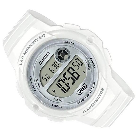 CASIO カシオ ランニングウォッチ レディース腕時計 ホワイト 海外モデル LWS-1200H-7A1｜bright-bright｜02