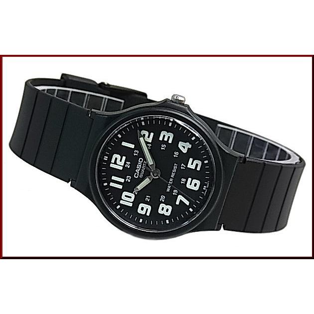 【稼動/美品】CASIO クォーツ メンズ 腕時計 ブラック CASIO カシオ メンズ腕時計 ボーイズサイズ アナログクォーツ