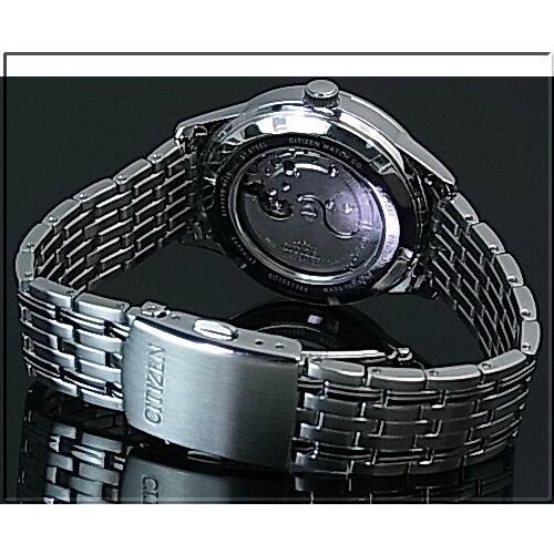 CITIZEN Automatic シチズン 自動巻 ペアウォッチ 腕時計 ブラック文字 