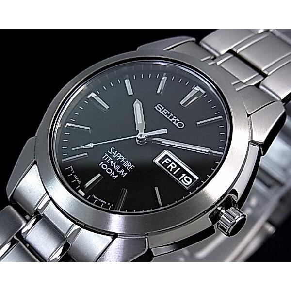 Seiko Quartz セイコー クォーツ 軽量チタンモデル メンズ腕時計 メタルベルト ブラック文字盤 Sgg731p1 海外モデル Sgg731p1 Brightヤフー店 通販 Yahoo ショッピング