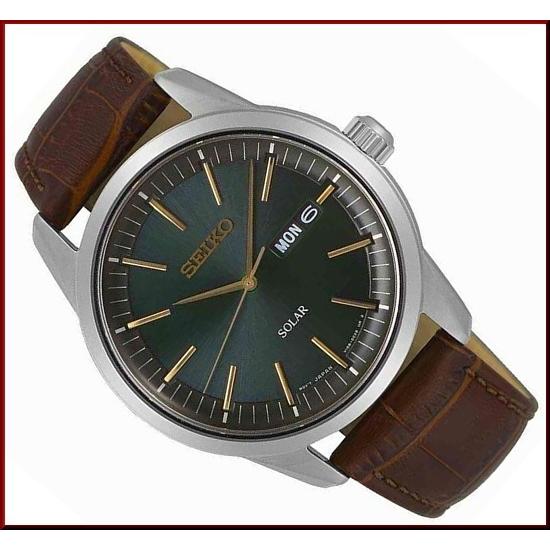 Green Dial Seiko Solar Sne529p1 Seiko Solar Green Deals