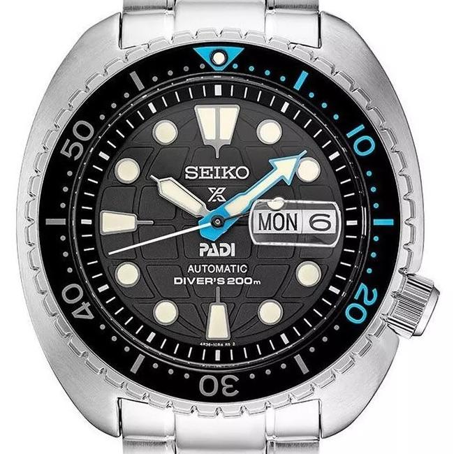 SEIKO PROSPEX セイコー プロスペックス ダイバーウォッチ PADI Special Edition 自動巻 メンズ腕時計 メタルベルト  ブラック文字盤 海外モデル SRPG19K1