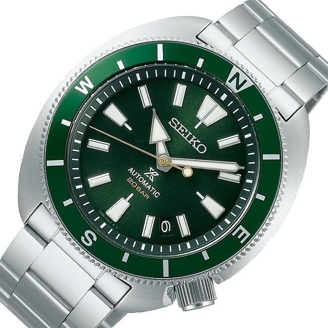 SEIKO 自動巻き時計 ダークグリーン