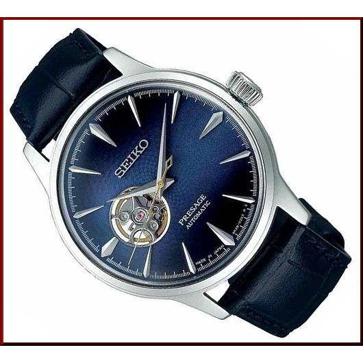 【人気】SEIKO プレサージュ 自動巻き 腕時計　スケルトン　4R39A 人気】SEIKO プレサージュ 自動巻き 腕時計 スケルトン 4R39A