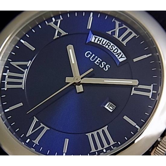 時計二つ GUESS METROPOLITAN ゲス メトロポリタン メンズ腕時計 ネイビー