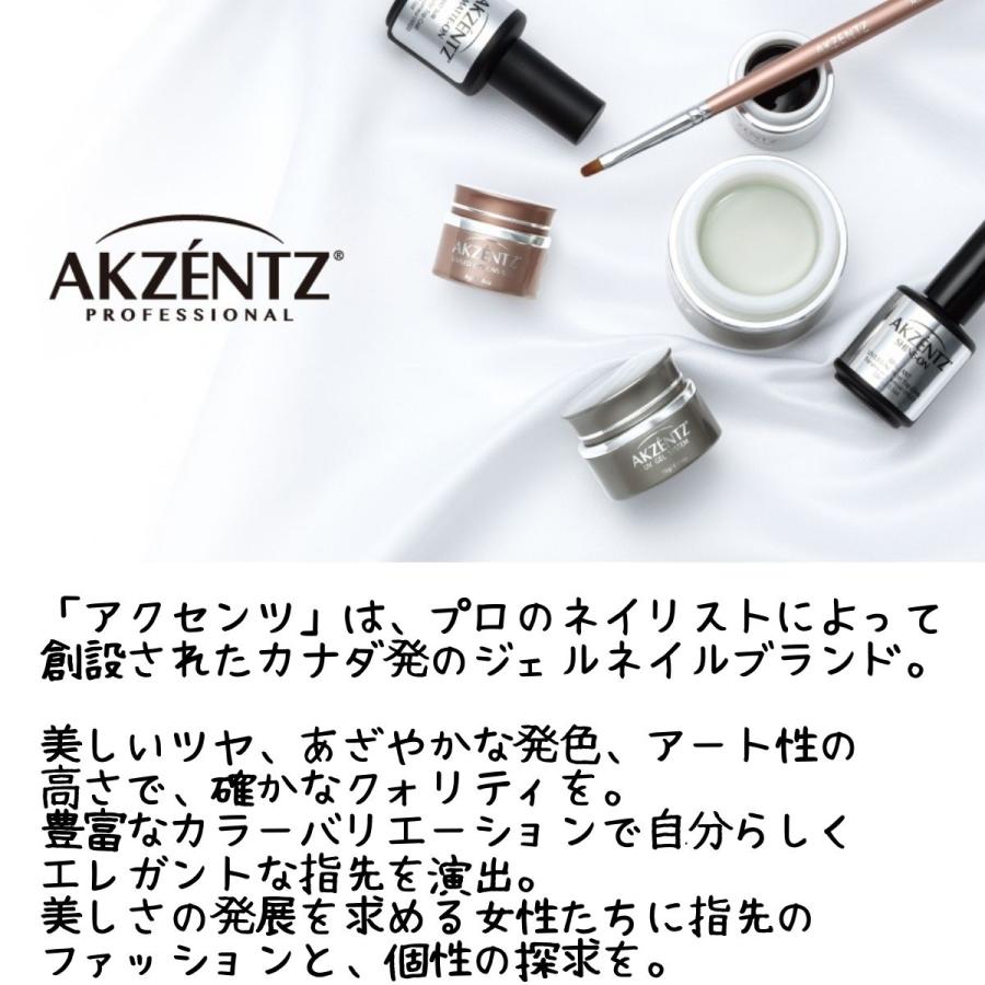 滝川（TAKIGAWA） ネイル 爪 トップジェル アクセンツ AKZENTZ UV/LED