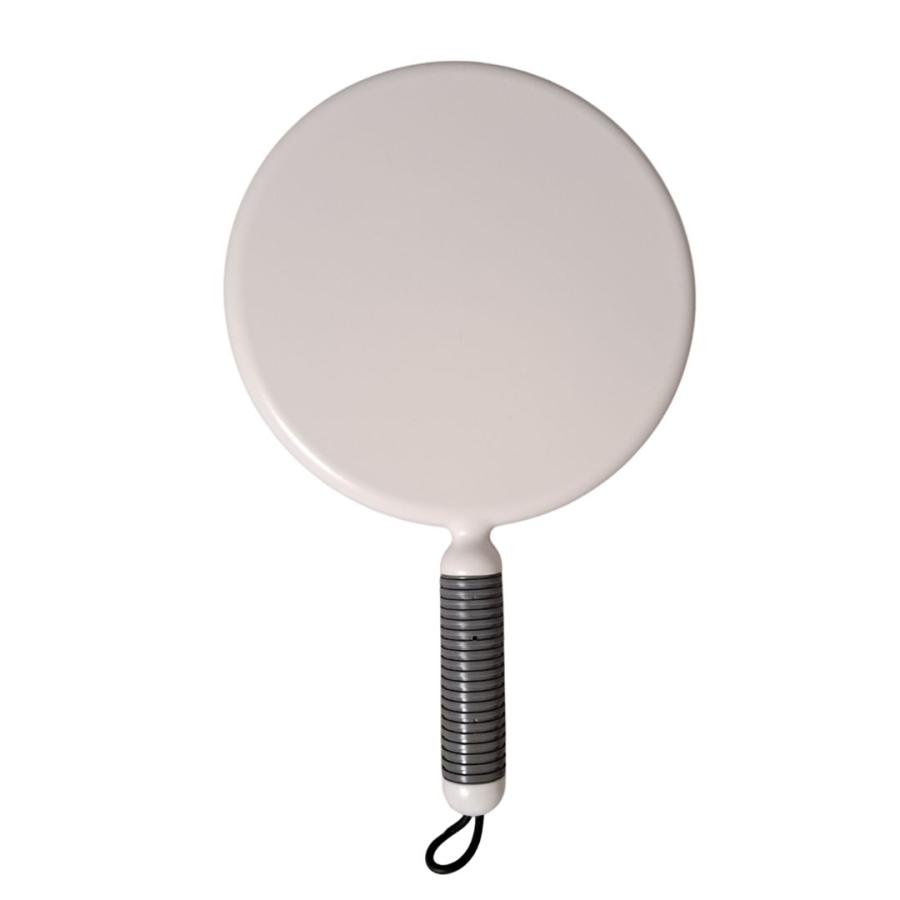 ヤマムラ 手鏡 おしゃれ 赤 黒 白 リビエール ハンドミラーL Y-1203