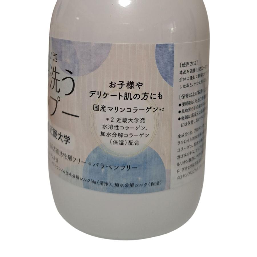 低刺激 頭皮が敏感な方も フェザー シルクで洗う泡シャンプー 300mL｜bright-l｜08