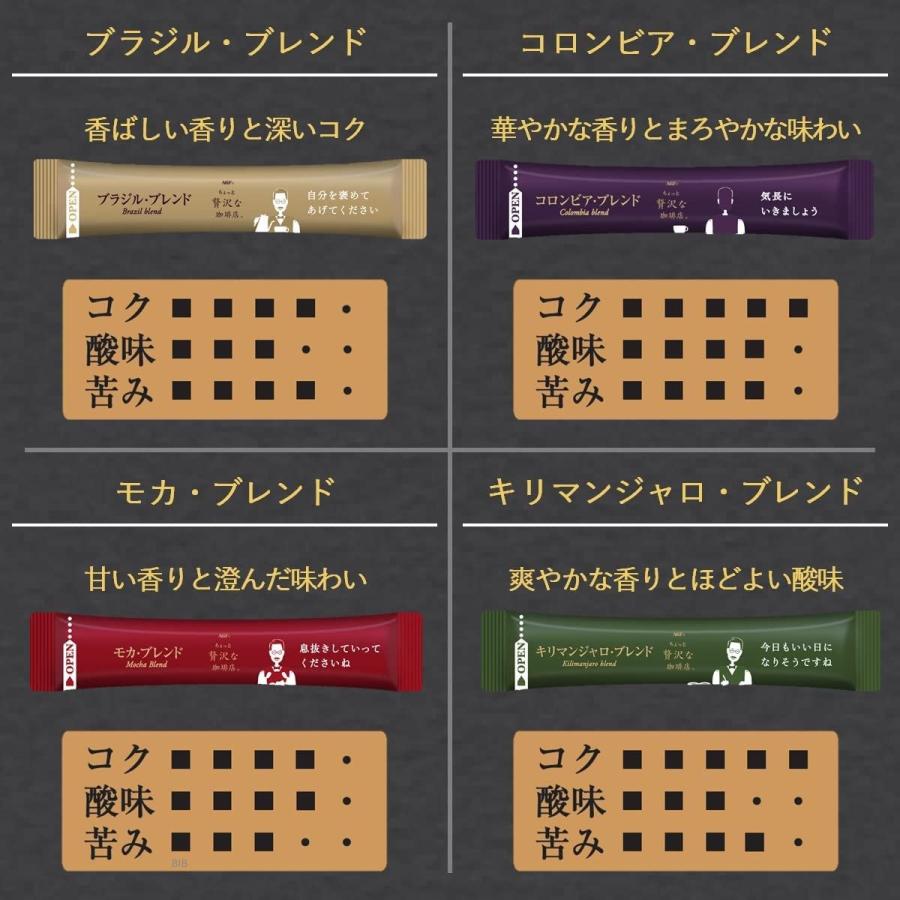 ちょっと贅沢な珈琲店 AGF ブラックインボックス 産地ブレンドアソート
