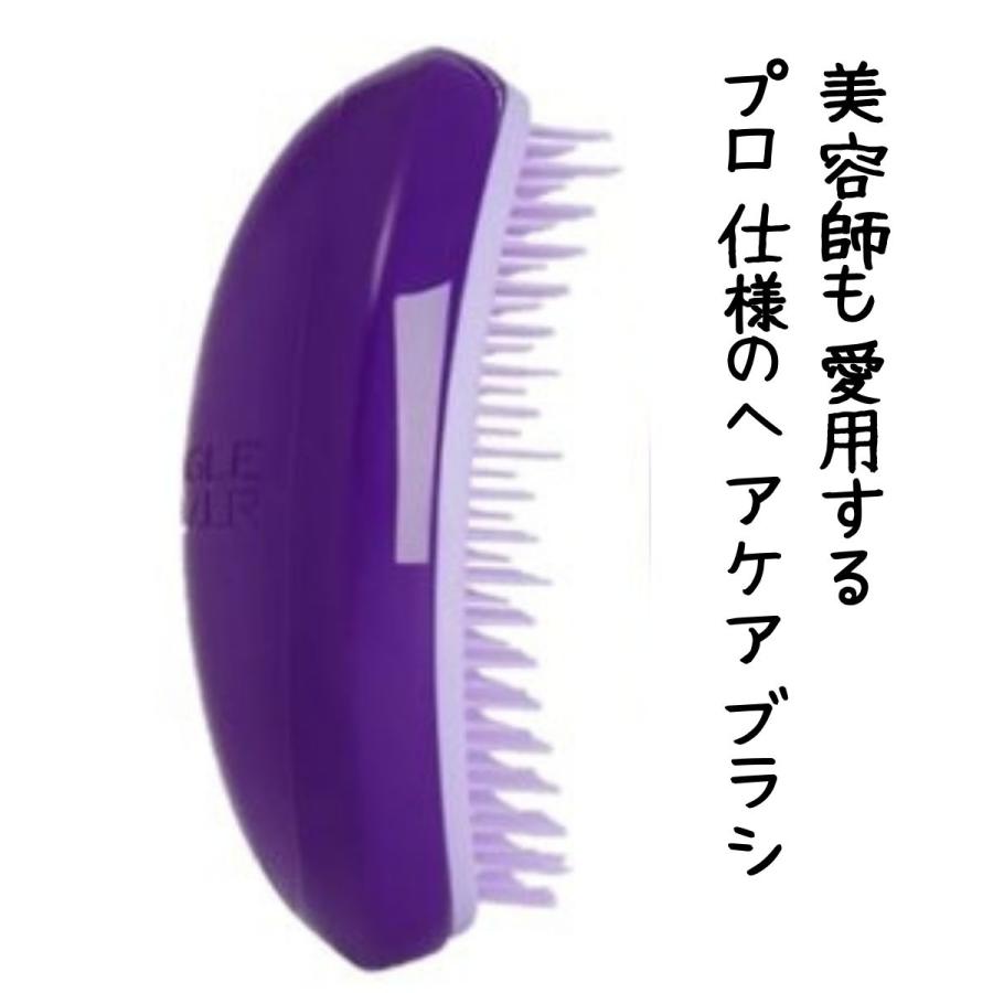 65 以上節約 濡れ髪にも使える タングルティーザー サロンエリート パープルライラック スタンダードな硬さ 全国送料無料