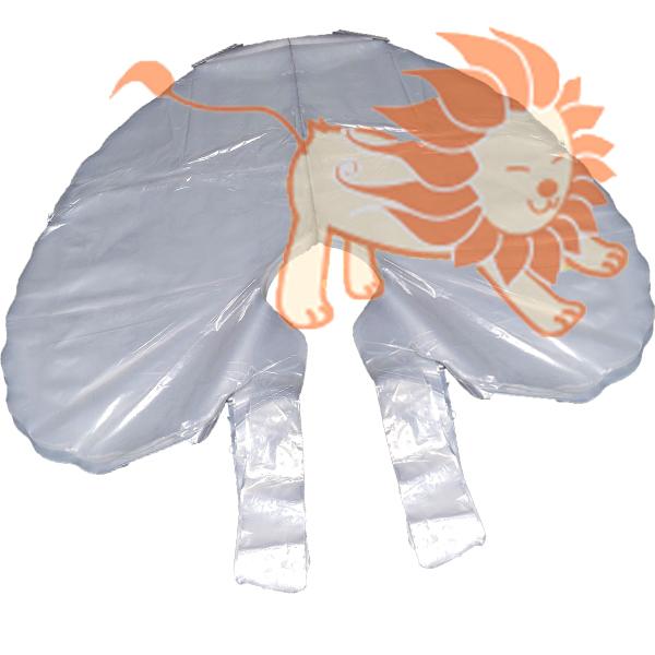 滝川（TAKIGAWA） 毛染め カラーリング ケープ 透明 使い捨て ディスポ