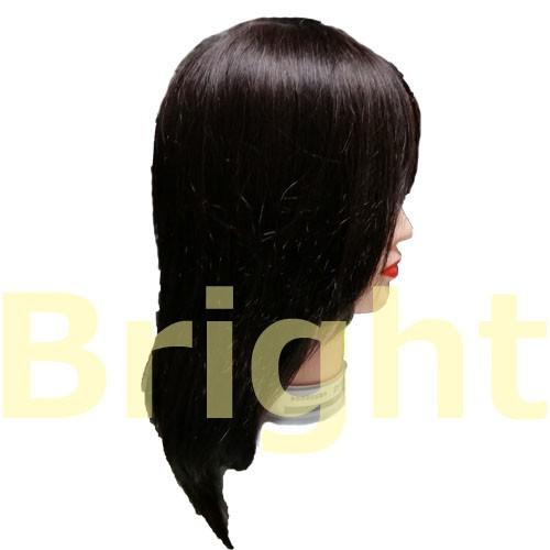 美容師 国家試験 カットウィッグ 人毛100％ 黒髪 25-15-04 滝川 実技