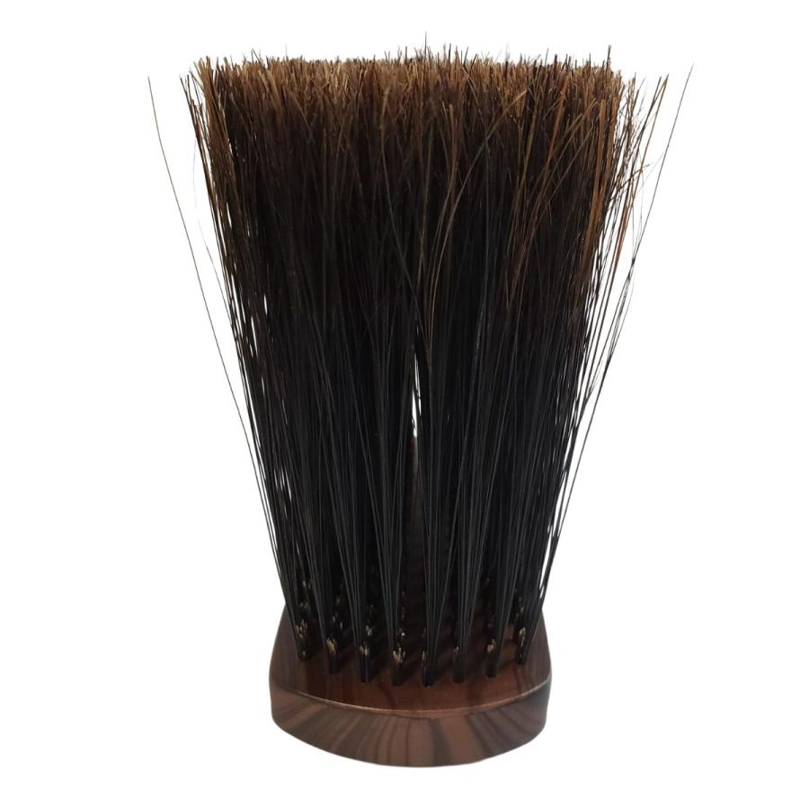 大阪ブラシ 高級 猪毛 毛払い ブラシ グレース No.2000 8行 天然木