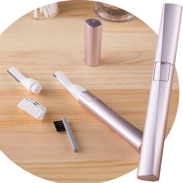 まゆさま専用 貝印 KQ1802 クシ付き マユトリマー 女性用 まゆ毛 ウブ毛のお手入れに