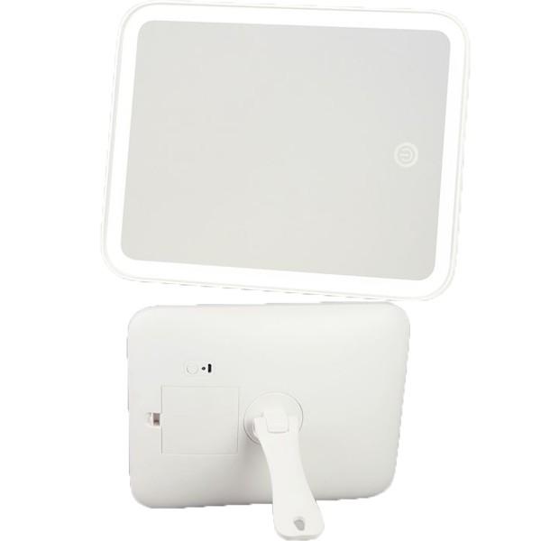 めろぴんく姫様用❣️おしゃれ❣️白 ミラー LEDライト10個付 鏡台 めろぴんく姫様用❣️おしゃれ❣️白 ミラー LEDライト10個付