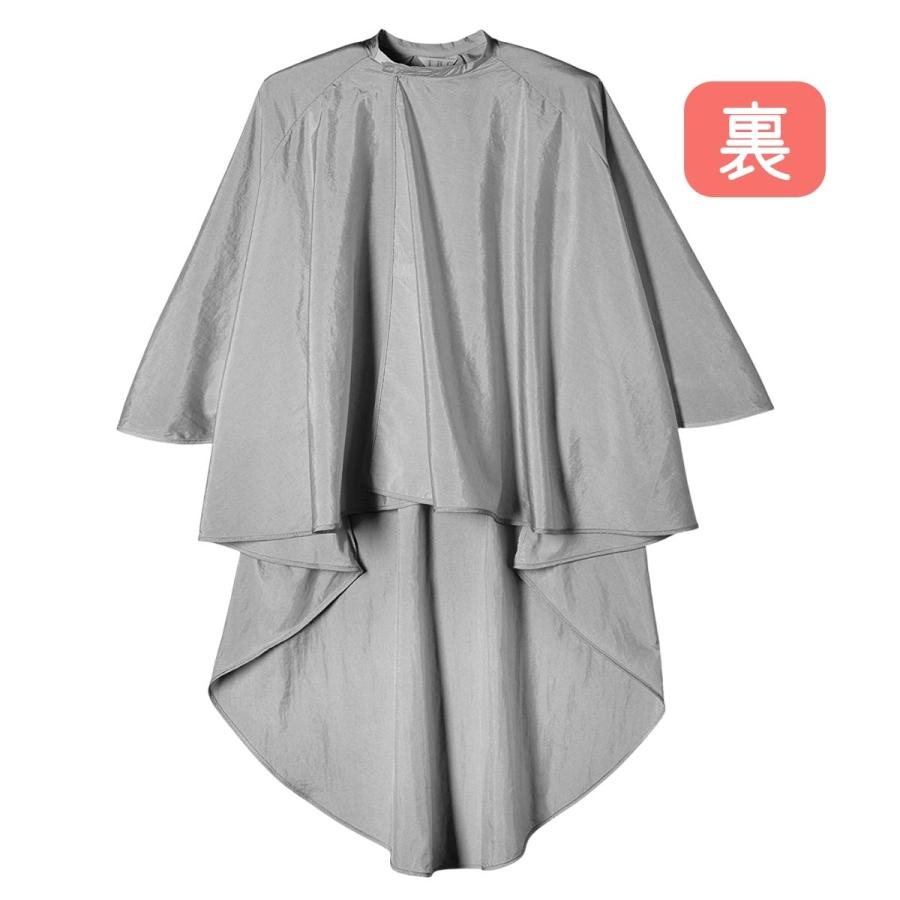 カットクロス ストライプ ボタンタイプ 理容 美容 刈布 barber 3枚