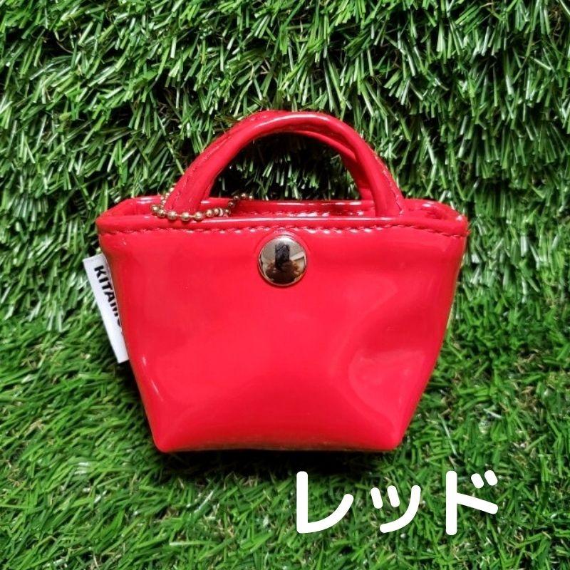 エナメル バッグチャーム ミニチュア バッグ 全8色 職人手作り