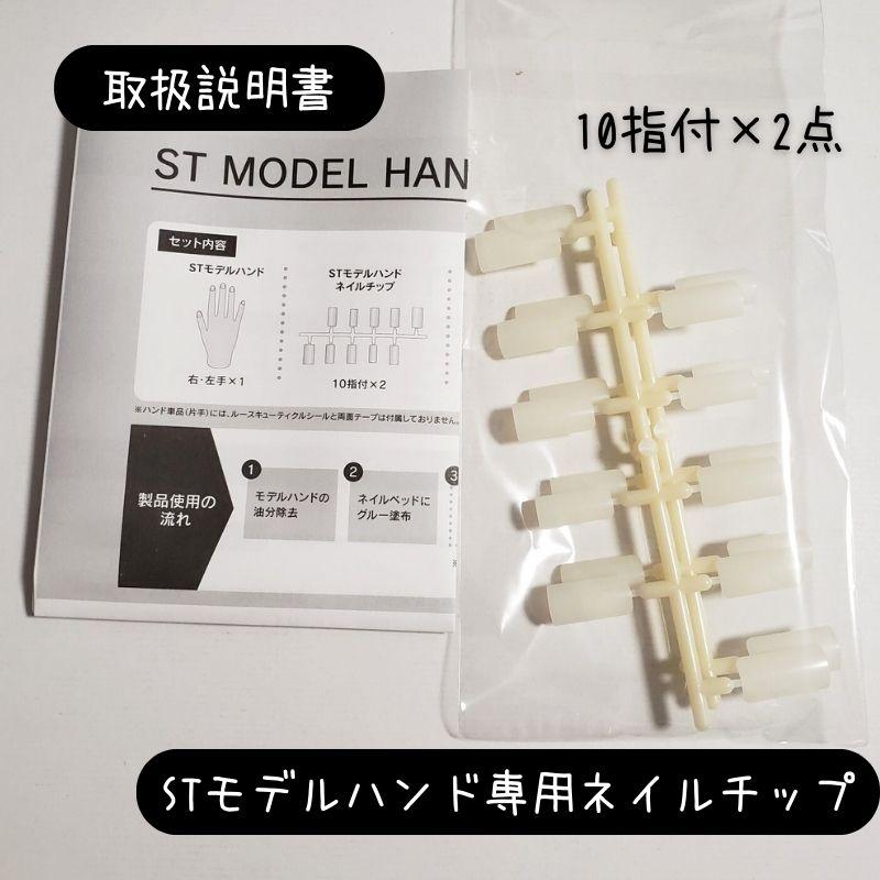 訳あり 全国送料無料 JNEC認定 滝川 STモデルハンド 右手 ネイルチップ付き 第1期JNEC認定モデルハンド 01-22-01 ネイリスト技能検定試験｜bright08｜06