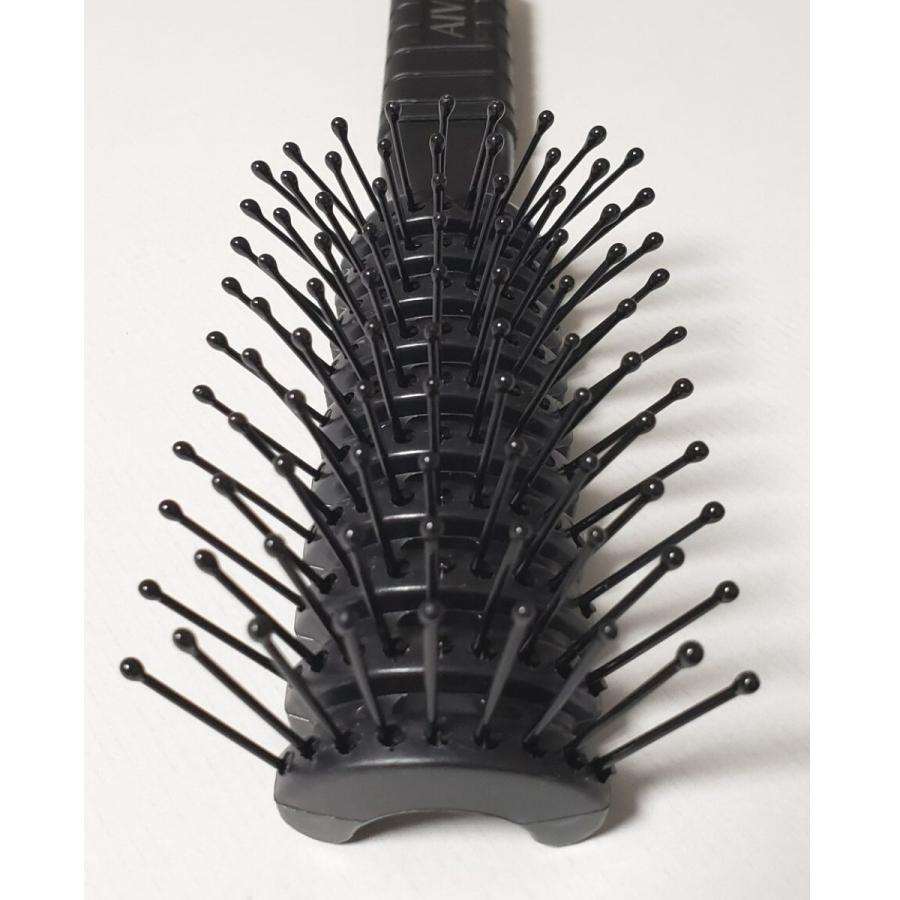 AIVIL（アイビル） スケルトンブラシ ブラック 黒 手ぐし ガイコツ