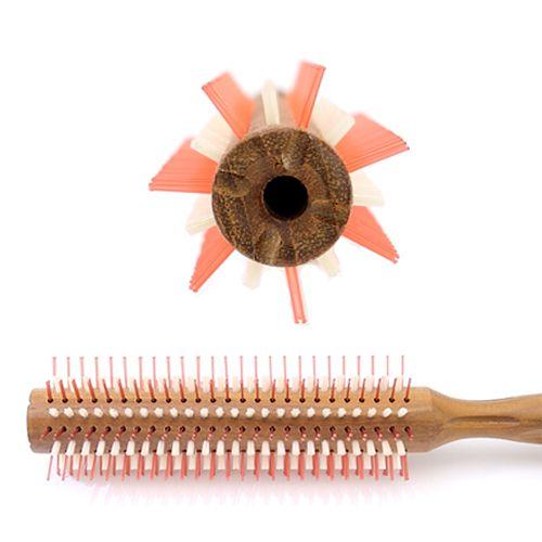 Y.S.PARK ヘアブラシ 白豚毛 高級 ロールブラシ 美容師愛用 YS-35G5