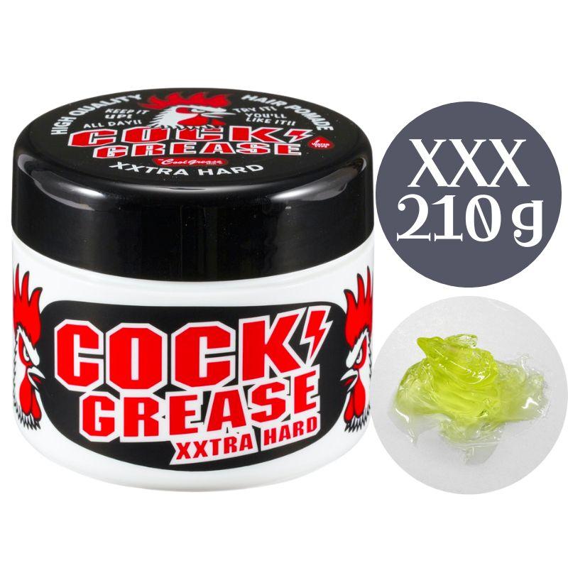 クックグリース XXX 210g クールグリース 理髪店 スーパーハード 阪本高生堂 ヘアワックス ポマード スタイリング剤 バーバースタイル｜bright08｜02