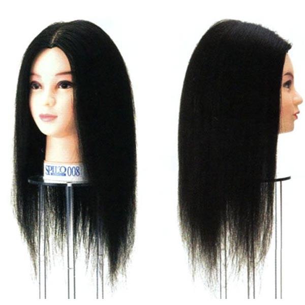 美容師 カットウィッグ マネキンヘッド レッスン用 人毛100 美容師 カットウィッグ マネキンヘッド レッスン用 人毛100