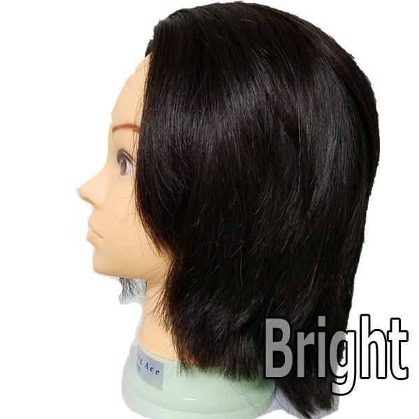 最安値 美容国家試験ワインディング用モデルウィッグ 人毛100 ワインディングエース オールブラントカット 仕込みカット済みマネキン 上質で快適 Spiritnmore Com
