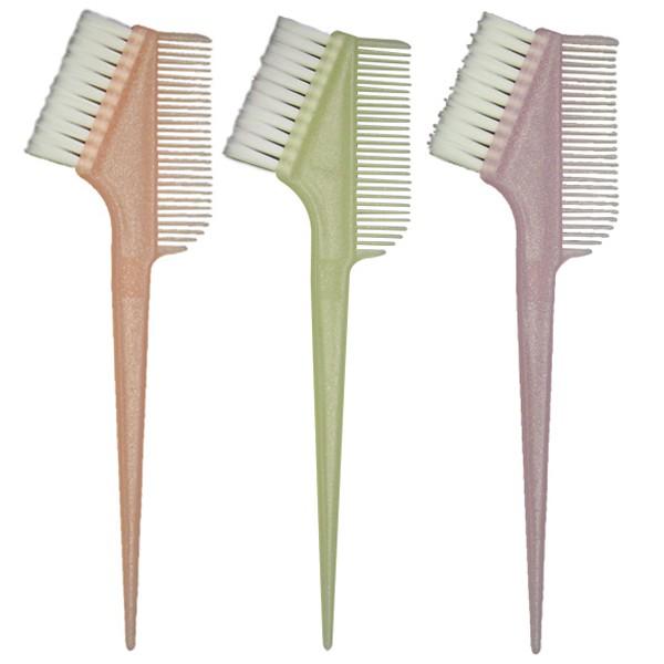 送料300円/3点まで 毛染め用ブラシ カラーリング ハケ 刷毛 KP-1 両面