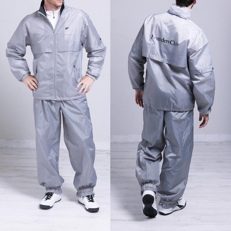 (未使用･未開封品)　[ファウンダースクラブ] レインウェアー FC-6520A ブラック M p1m72rm ファウンダース 】レインウェア 上下セット FC-6520A （ブラック