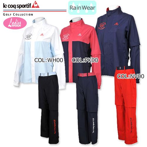 ルコック Le coq sportif GOLF QGWNJH00W レディース レインウェア レインジャケット 上下セット 収納袋付き RAIN  FORCER LIGHT :2019071901r:FirstStageヤフーショップ - 通販 - Yahoo!ショッピング
