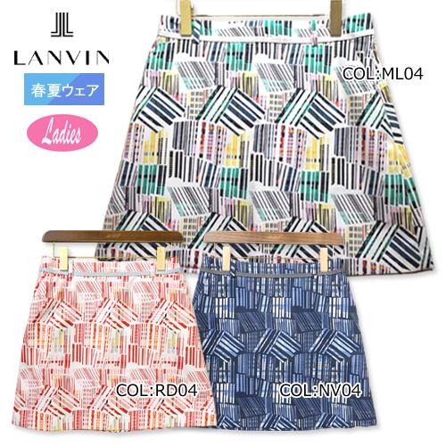 ランバン Lanvin Vlp レディース ゴルフ スカート レディースウエア Uvカット クール ゴルフウェア Vlp z 吸汗