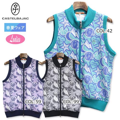 カステルバジャック Castelbajac 244 212 レディース ベスト ノースリーブ ハート柄 星柄 春夏 ゴルフウェア スポーツウェア y Firststageヤフーショップ 通販 Yahoo ショッピング
