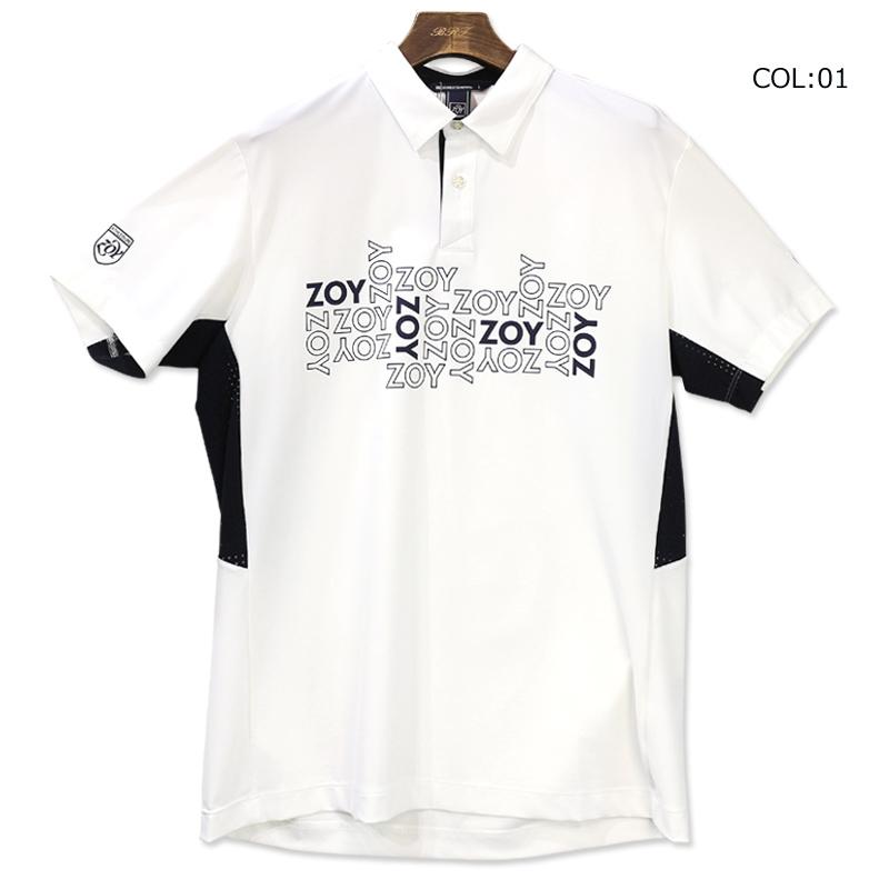 ゾーイ ZOY 071412006 メンズ ポロシャツ 半袖 メッシュ ストレッチ ゾーイ ZOY 071412006 メンズ ポロシャツ 半袖 メッシュ ストレッチ