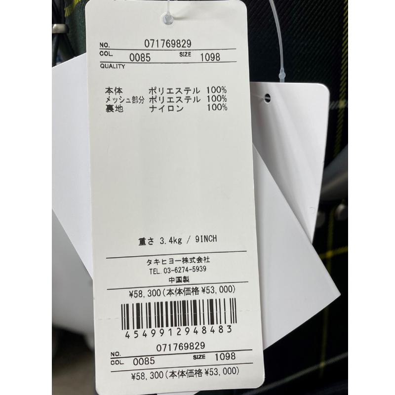 ZOY ゾーイ 071769829 キャディバッグ キャスター付き 9型(3.4 ZOY ゾーイ 071769829 キャディバッグ キャスター付き 9型(3.4
