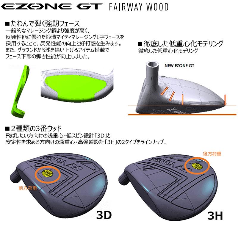 EZONE ヨネックス (YONEX) 2022 イーゾーン GT 右用 フェアウェイ