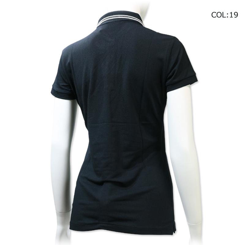 シェルボ CHERVO 032-26341 レディース 半袖 ポロシャツ ストレッチ UV